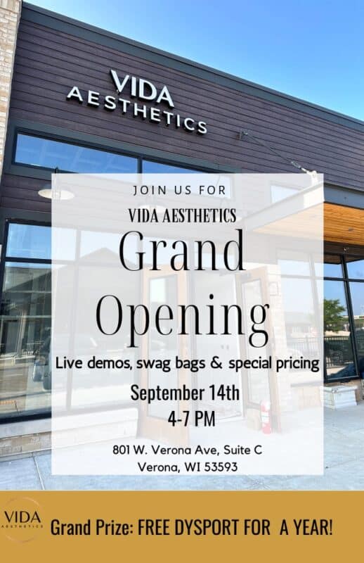 Vida Aesthetics Botox Madison WI | Fillers | Moxi Laser